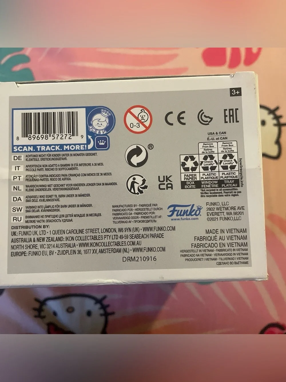 New Funko Pop Chococat/Sasuke Flocked Vinyl Figure - Naruto x Hello Kitty collab